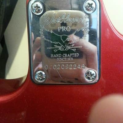 Metallic Red Washburn X20 Pro (Corrected) Electric Guitar -  please read first image 6