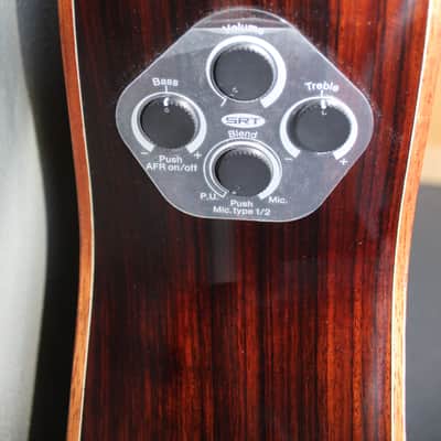 Brand New Yamaha A3R ARE Dreadnought Cutaway Acoustic/Electric Guitar - Vintage Natural image 3