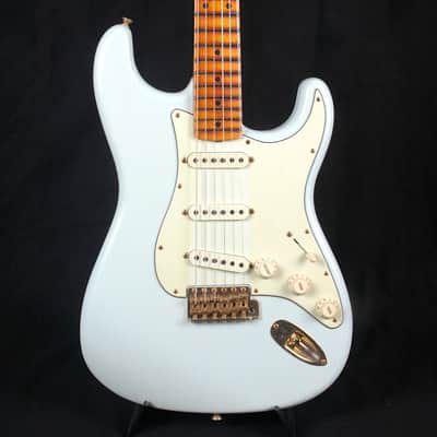 Fender Custom Shop Ltd 62 Strat Sonic Blue Aged image 2