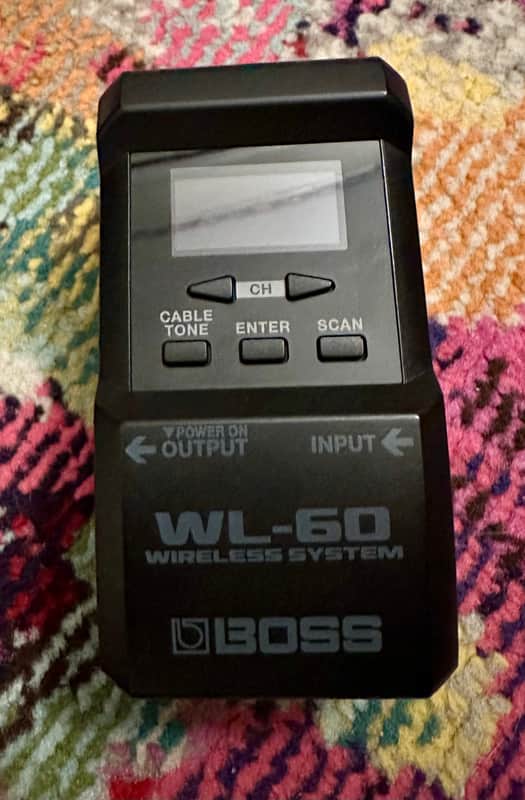 Boss WL-60 Wireless RECEIVER ONLY- Present - Black image 1