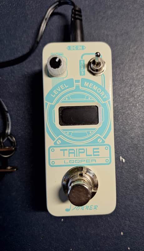 Donner Triple Looper pedal 2020s - White image 1