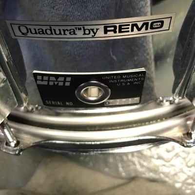 UMI Remo Quadura Marching Snare, with Case and Accessories (Used) image 2