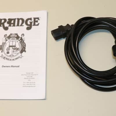 2018 Orange Dual Dark 50 DD50 Guitar Amplifier Amp Head 2-Channel 50 Watt Black image 11