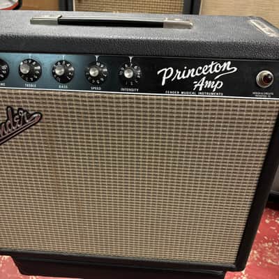 1965 Fender Princeton Black Panel image 3