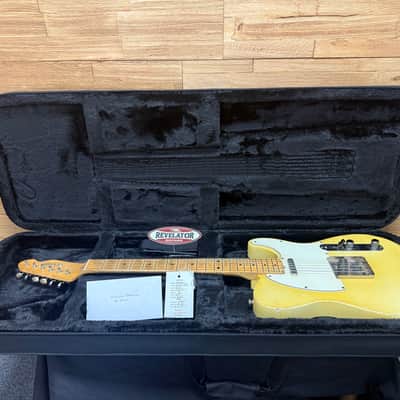 Revelator Retro Sonic T style guitar -White Guard- 2023 - 6lbs 7oz Budz Pickups w/case image 25
