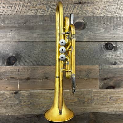Unbranded 3-Valve Brass Soprano Bugle image 2