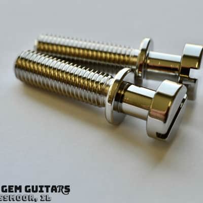 New! Gibson OEM Stoptail Tailpiece with Studs Nickel Finish fits Les Paul Standard, ES-335, SG Standard Stop Tail image 18
