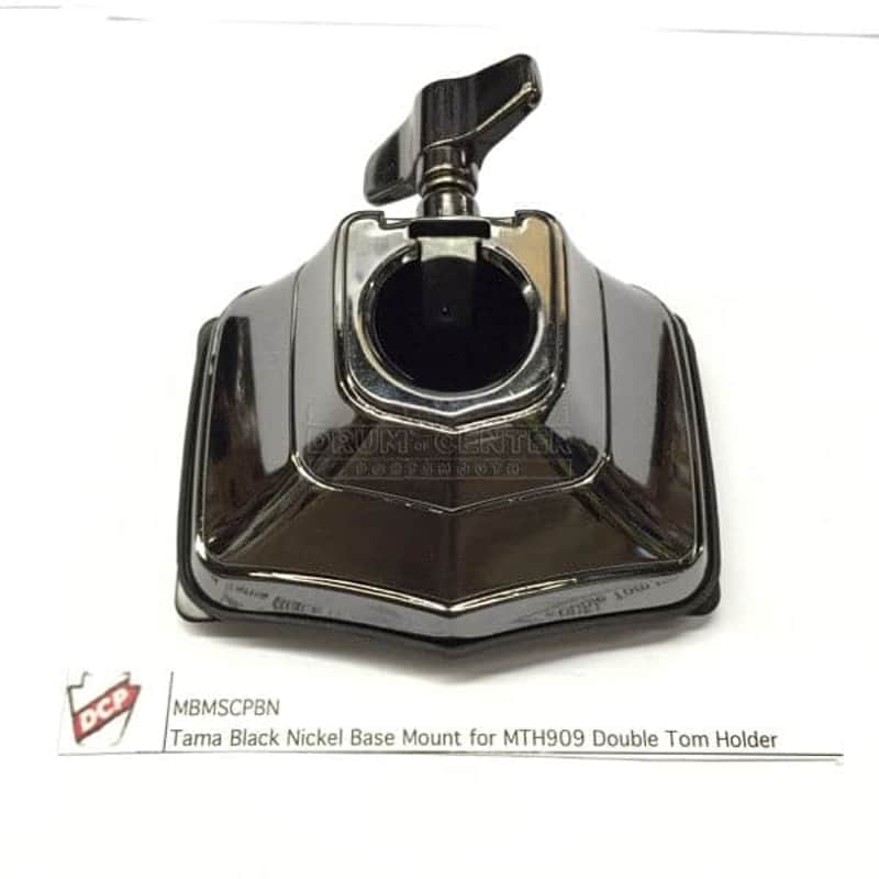 Tama MBMSCPBNN Base Mount Black Nickel for MTH909/MTH1000 Double Tom Holder image 1