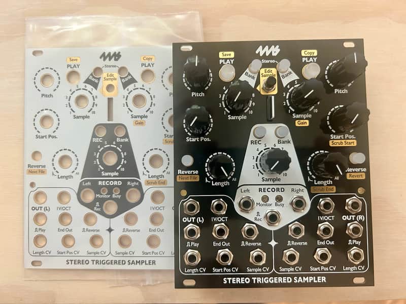 4MS STS Stereo Triggered Sampler 2010s - White/Black image 1