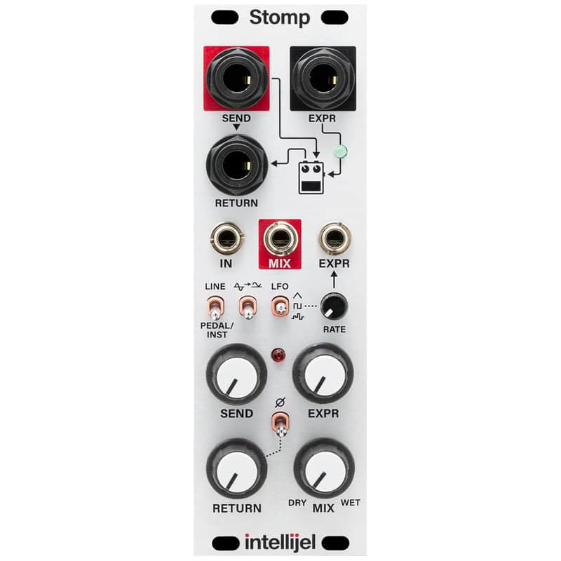 Intellijel Stomp Effects Send/Return with Expression Control Module image 1