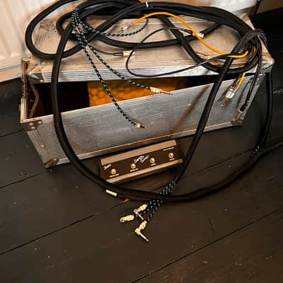 Fender Super-Sonic 22 Head & Matching Super-Sonic 4x12 Cab - Half Stack image 6