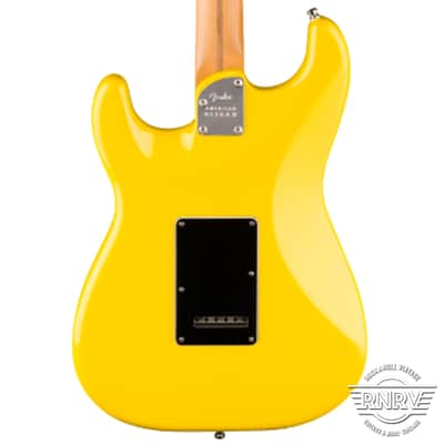 Fender Limited Edition American Ultra II Stratocaster HSS - Graffiti Yellow image 2