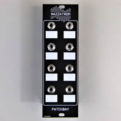 Mazzatron Patchbay 1/8"-1/4" Jack Eurorack Adapter Module image 1