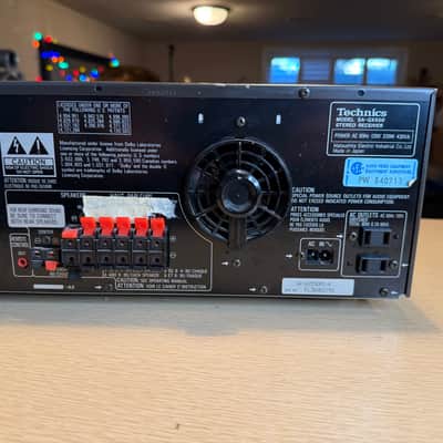 Technics SA-GX550 AV Stereo Receiver w/ Phono Input Serviced & Works Bild 9