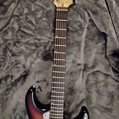 Mitchell TD400 Strat 2point trem 2010s - Sunburst image 4