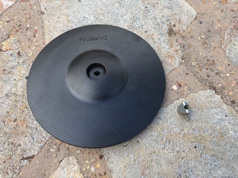 Roland CY-12R/C 3 Way Trigger V-Cymbal Crash Ride V-Drum w/ Stopper 12 r/c image 1