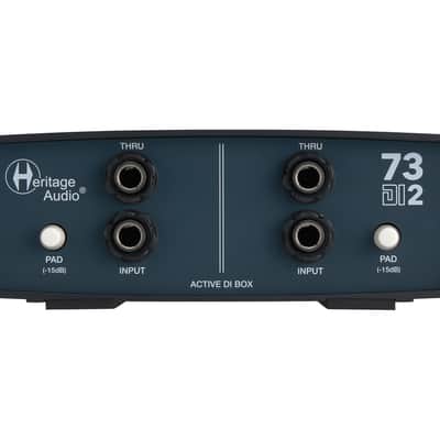 Heritage Audio 73 DI 2 73-Infused Active DI Box image 1