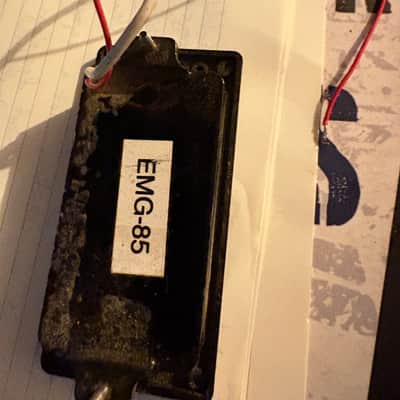 EMG 85-B Active Neck Humbucker 2010s - Black image 2