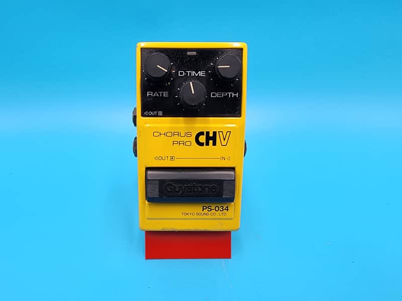 Rare Guyatone PS-034 Chorus Pro CH-V Guitar Effect Pedal Bass Japan Stereo Delay image 1