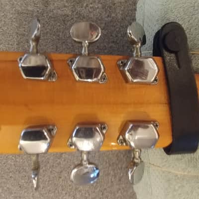 Rare 1974 Madeira by Guild A-30M Flame Maple Dreadnaught image 7
