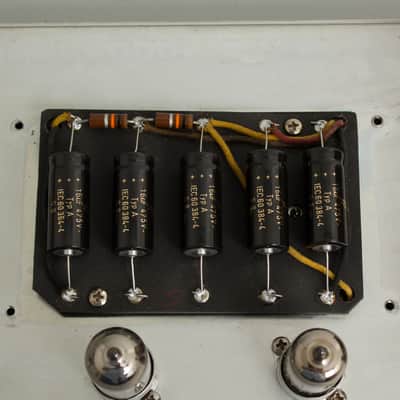 Immagine Fender Tremolux 6G9-A Piggyback Tube Amplifier (1962), ser. #00854. - 17