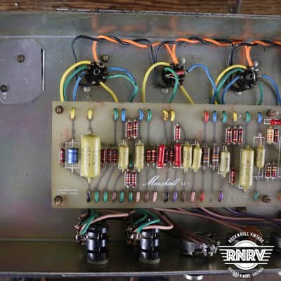 1973 Marshall JMP 1959 Super Lead 2-Channel 100-Watt Guitar Amp Head 1967 - 1975 - Black image 20