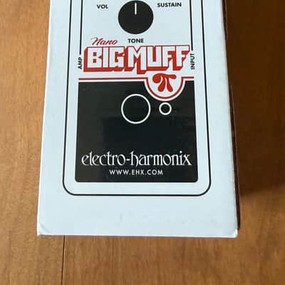 Electro-Harmonix Nano Big Muff Pi Distortion / Sustainer 2013 - Present - White / Black / Red image 4
