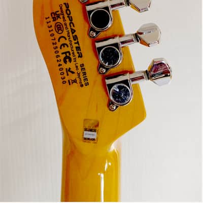 Leo Jaymz Elite Series "Popcaster" Electric Guitar - Sparkle Red image 8