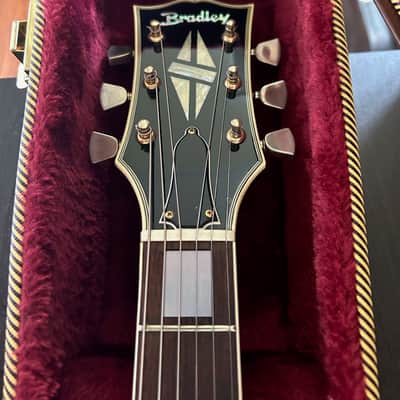 Bradley ES-55W Double Cutaway Semi-Hollow 1975 Natural Rosewood image 4