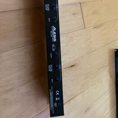 MODDED - Alesis 3630 Dual-Channel Compressor / Limiter with Gate 1990s - Black image 2