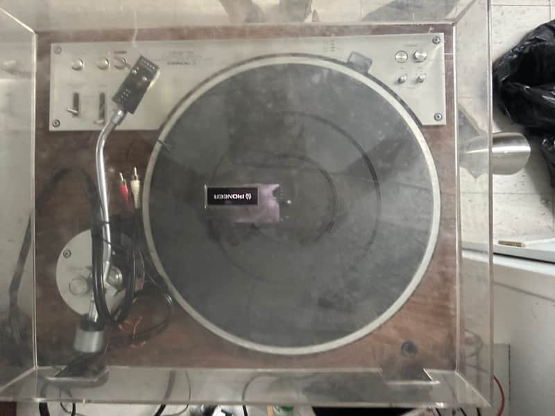 Pioneer PL-530 Direct Drive Full Automatic Stereo Turntable 1976 - 1978 - Wood with Silver Panel image 1
