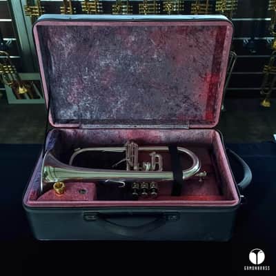 Couesnon Bb flugelhorn Made in France Giardinelli mouthpiece case GAMONBRASS image 2