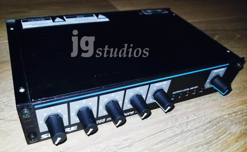 Shure SCM268 4-Channel Mic Mixer - Nice! image 1