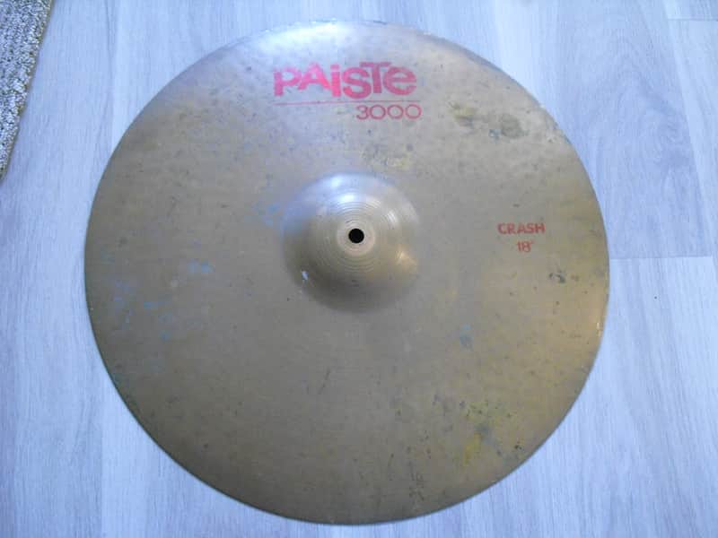 18" Paiste 3000 Crash Cymbal 1540g image 1