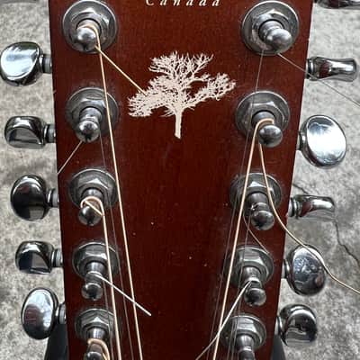 Art & Lutherie 12-String Acoustic-Electric Wild Cherry image 2
