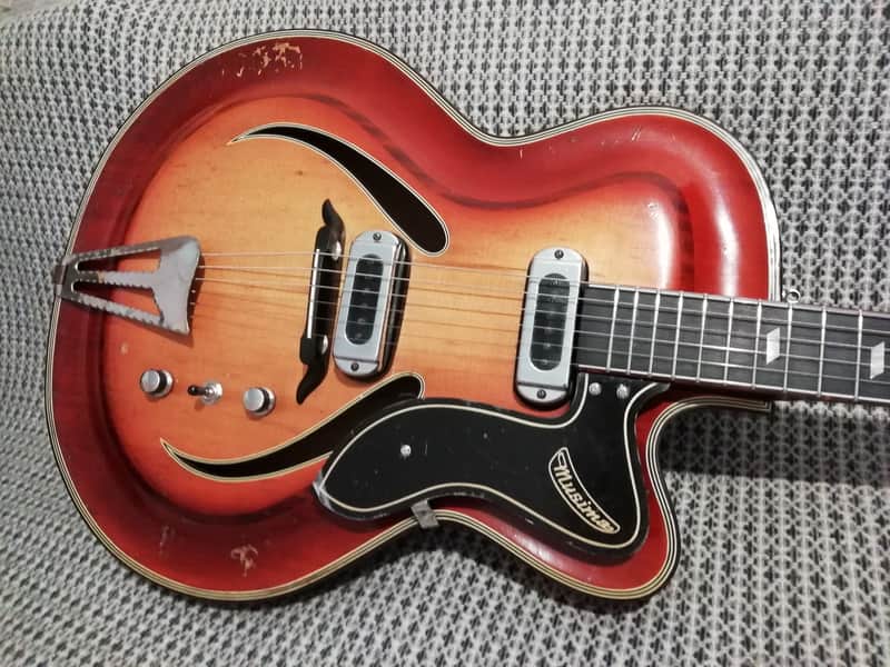 Musima Record 15 60-s 2 tone sunburst image 1