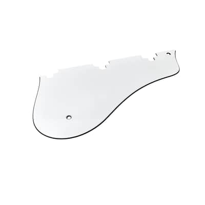 Vox Bobcat S66 3-Ply Pickguard Replacement - White image 1