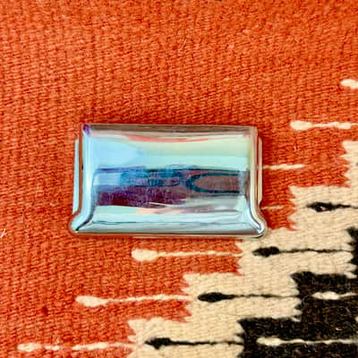 Vintage Fender Stratocaster Guitar Chrome Bridge Cover Circa 1960's 1970's image 11