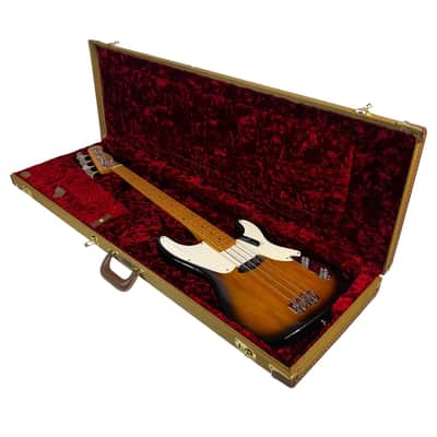2023 Fender American Vintage II 1954 Precision Bass w/ OHSC - 2 Color Sunburst image 18