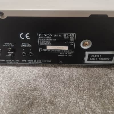 Denon UCD-F88 - CD Player - Silver - Spares or Repair image 4