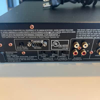 Marantz DV7110 Rack mount DVD/CD Player w/remote, NEW laser & rack mount Bolts/Washers. image 6