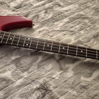 1988 Yamaha RBX200 w/ DiMarzio Pickup - OHSC - Candy Apple Red - Black Gloss Neck - 4-String Bass image 6