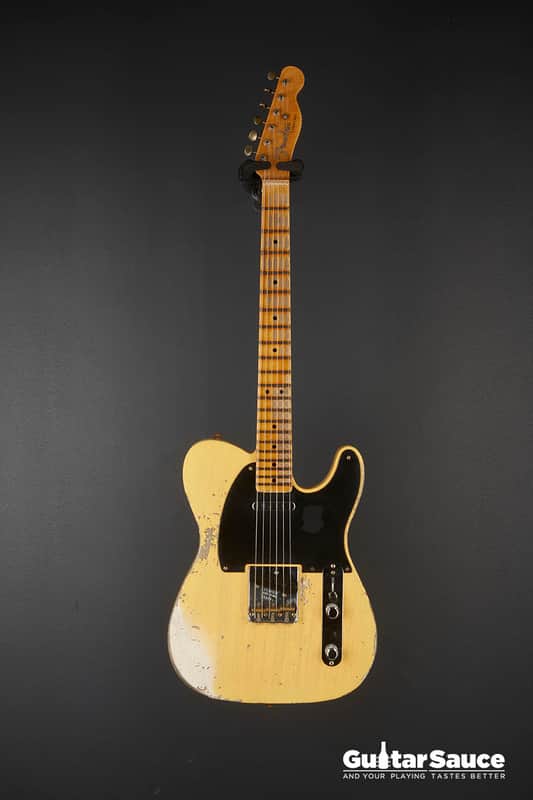 Fender Custom Shop 1950 Double Esquire Heavy Relic Aged Nocaster Blonde 2024 (Cod.1751UG) image 1