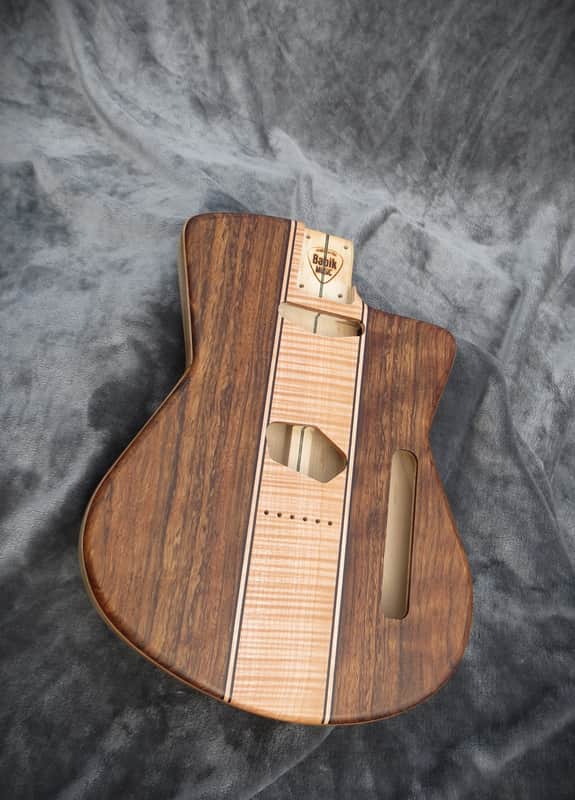 Babik Custom Telecaster Style body, Mod shape, light weight, Ovangkol Handmade  2026 image 1