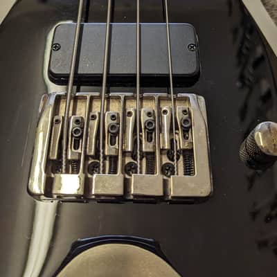 Dean Dimebag Razorback Bass 2006 - Black/Silver image 7