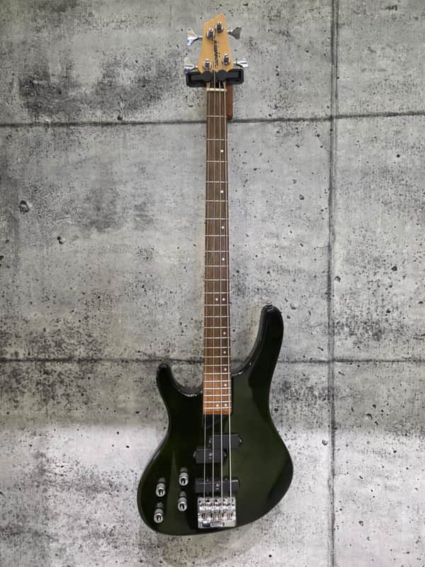 Washburn Pro XB200 Lefty Electric Bass Guitar - Translucent Green image 1