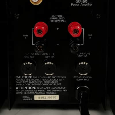 Adcom GFA-565 Monoblock Amplifier image 9