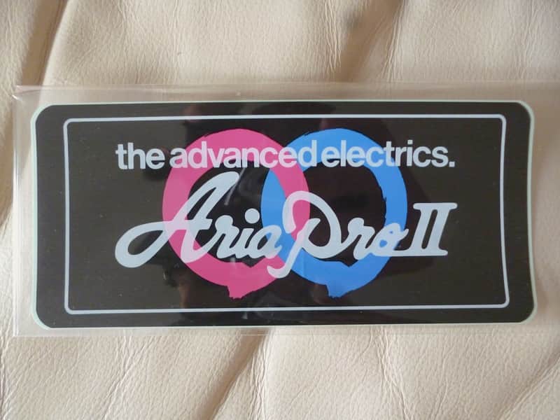 Aria Sticker Circa 80’s/90’s Vintage. Rare! image 1