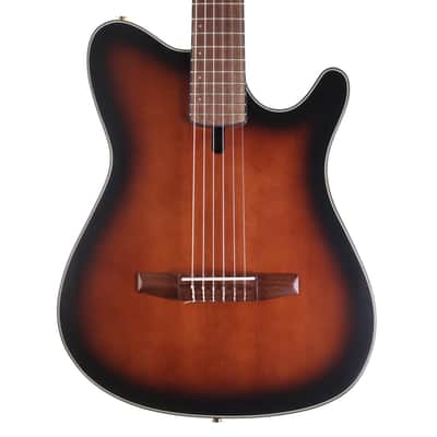 Ibanez FRH10N-BSF Electro-Acoustic Guitar, Brown Stained Flat image 2