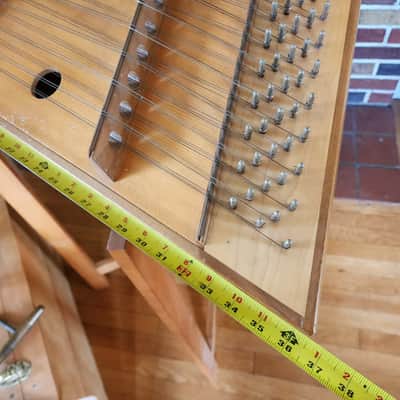 Handmade hammered dulcimer USA 12/11 1990s - natural image 6